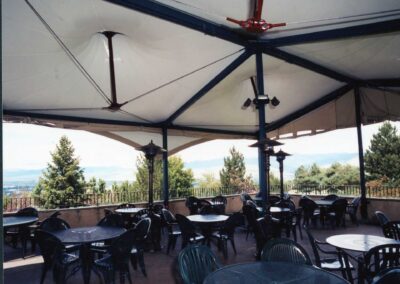 The Keep Restaurant and Golf Course Tensile Structure