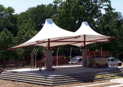 Kehoe Park Stage Cover, Bluffton, IN