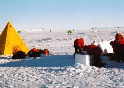Insulated Pyramid Tent for the National Science Foundation, Antarctica